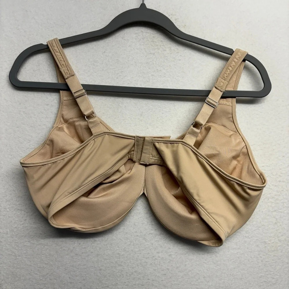 Bali Passion For Comfort Full-Figure Minimizer Underwire Bra 3385 40 DD Nude - Picture 2 of 5
